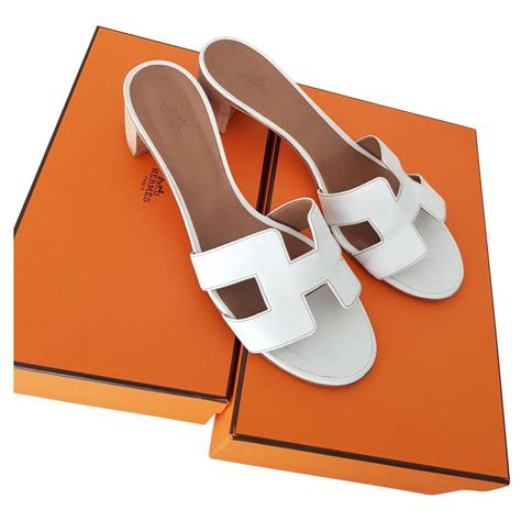 fluffy hermes sandals|white hermes sandals women.